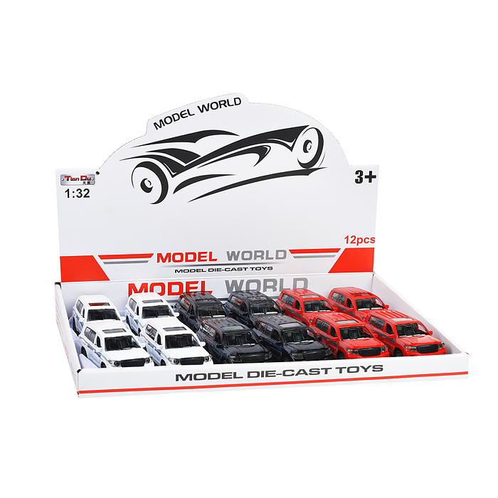 Фото к товару Машина F1108-2M "Городской внедорожник" метал., в дисплее Машина F1108-2M "Городской внедорожник" метал., в дисплее