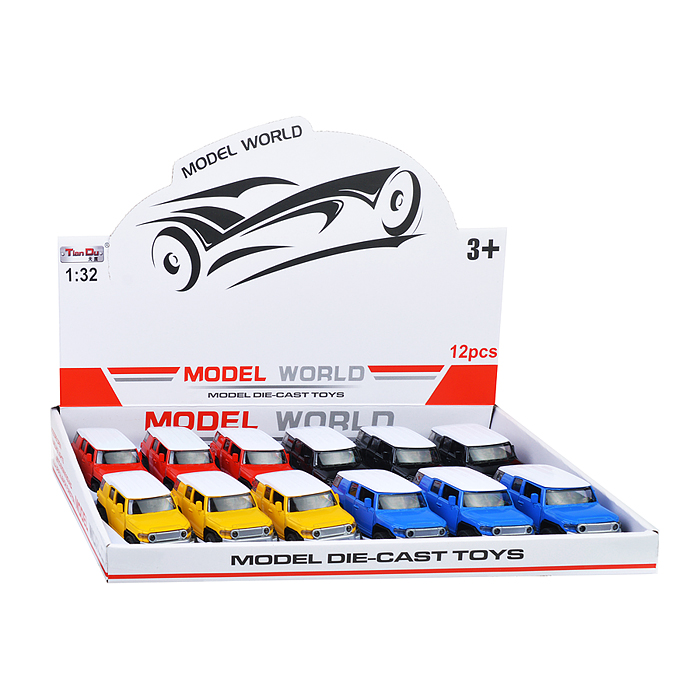 Фото к товару Машина F1101-2M "Путешествие" метал., в дисплее Машина F1101-2M "Путешествие" метал., в дисплее