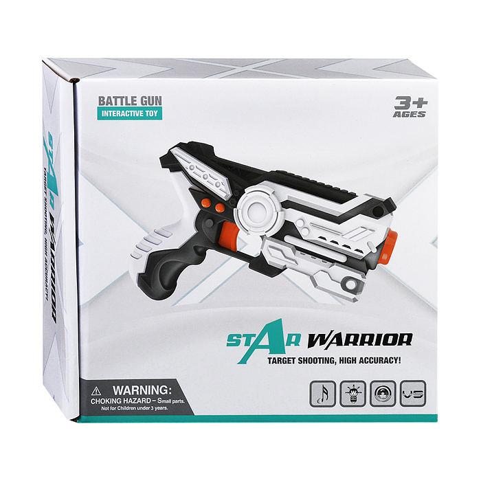 Фото к товару Набор оружия 151107A "Лазертаг-5" в коробке Набор оружия 151107A "Лазертаг-5" в коробке