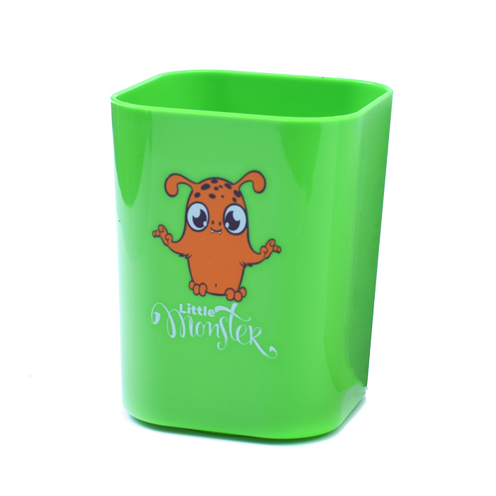 Набор подставок для пишущих принадлежностей "Monsters" 3 пластиковых подставки 6,9x6,9x8,9 