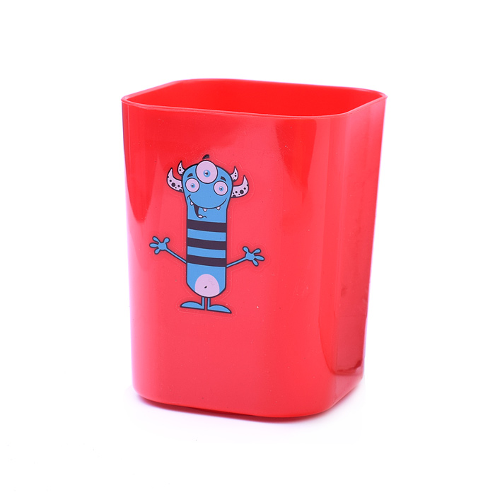 Набор подставок для пишущих принадлежностей "Monsters" 3 пластиковых подставки 6,9x6,9x8,9 