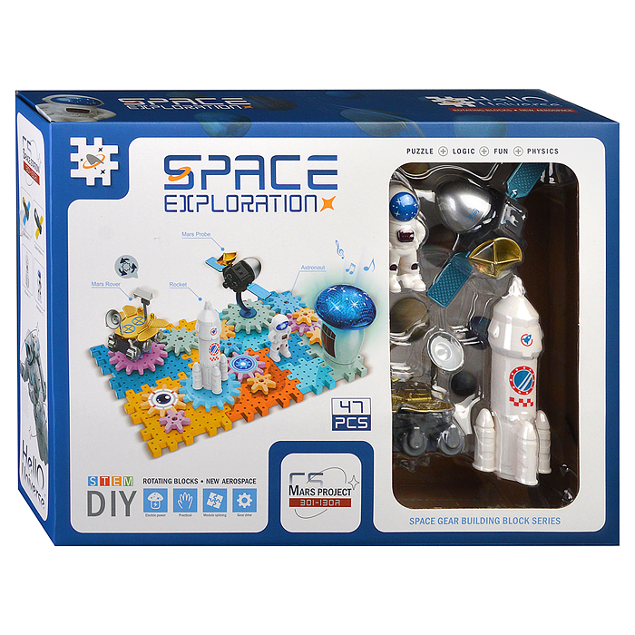 Фото к товару Конструктор 601-11A "Космическая станция-2" (48 дет.) Конструктор 601-11A "Космическая станция-2" (48 дет.)