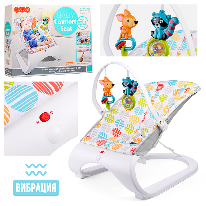 Шезлонг детский 68116 "Счастливое детство" в коробке Шезлонг детский 68116 "Счастливое детство" в коробке