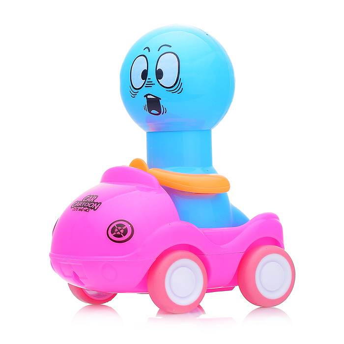 Фото к товару Заводная игрушка "Машинка и смешные человечки" 2912 в пакете Заводная игрушка "Машинка и смешные человечки" 2912 в пакете