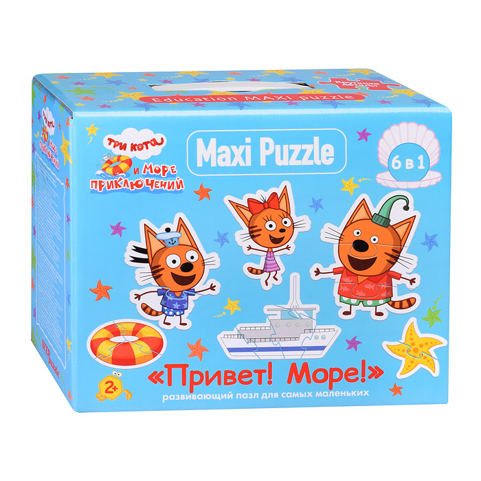 Пазлы 6в1 "Три кота" (АО "СТС") Пазлы 6в1 "Три кота" (АО "СТС")