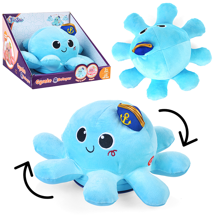 Осьминог T899 со светом и музыкой, в коробке Осьминог T899 со светом и музыкой, в коробке