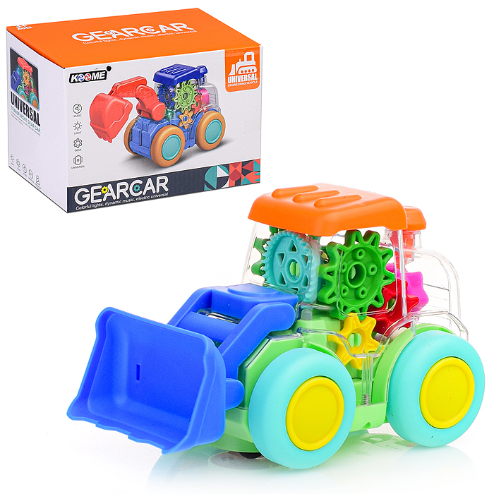 Спецтехника M02-B "Экскаватор" на батарейках, в коробке Спецтехника M02-B "Экскаватор" на батарейках, в коробке