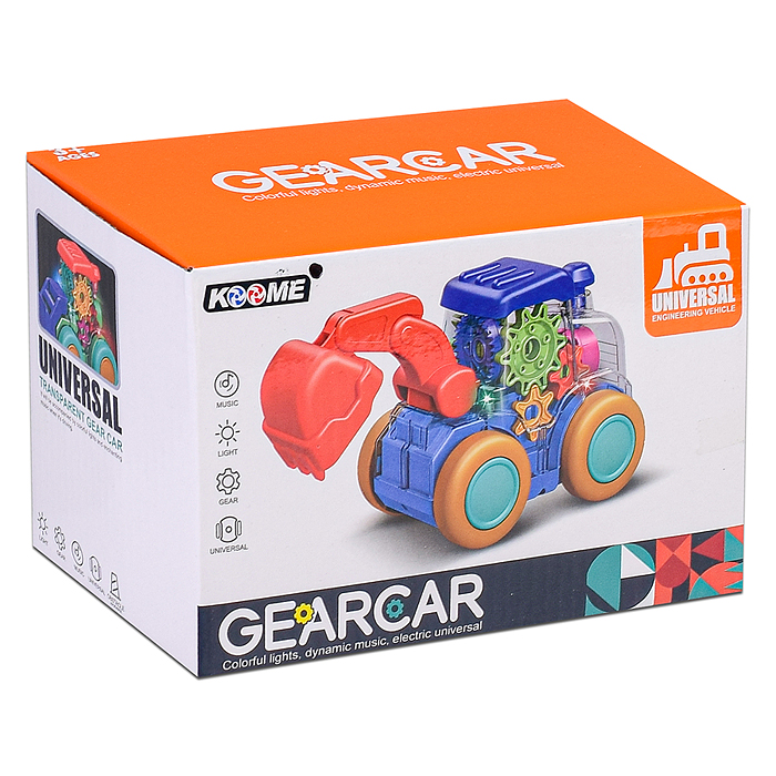 Фото к товару Спецтехника M02-B "Экскаватор" на батарейках, в коробке Спецтехника M02-B "Экскаватор" на батарейках, в коробке