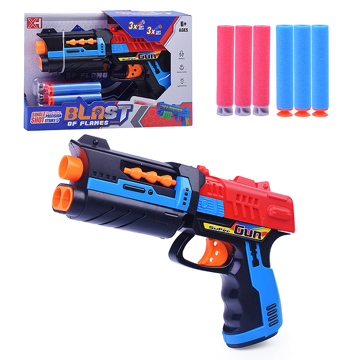 Пистолет XH936 "Боевая атака" в коробке