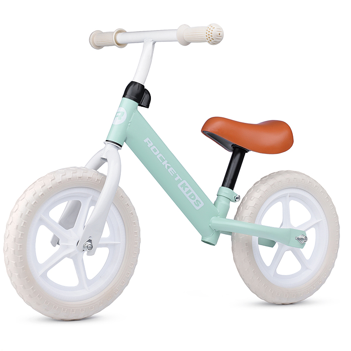 Фото к товару Беговел 12" Rocket, колеса EVA, цвет мятный Беговел 12" Rocket, колеса EVA, цвет мятный