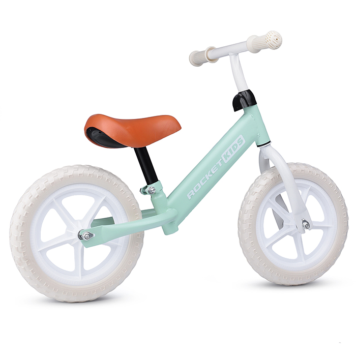 Фото к товару Беговел 12" Rocket, колеса EVA, цвет мятный Беговел 12" Rocket, колеса EVA, цвет мятный