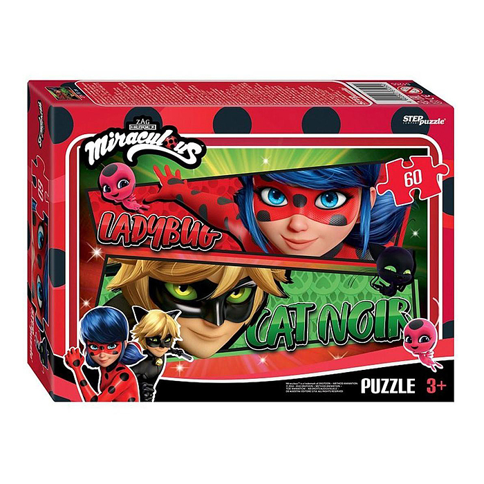 Пазлы 60 "Леди Баг и Супер-Кот" (ZAGTOON – METHOD) Пазлы 60 "Леди Баг и Супер-Кот" (ZAGTOON – METHOD)