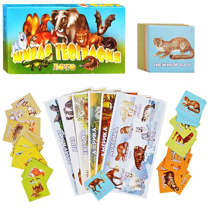 Лото "Живая география" Лото "Живая география"