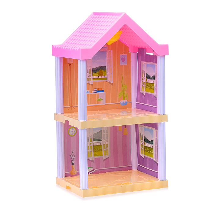 Фото к товару Дом для куклы 666-3E "Dream house-4" в коробке Дом для куклы 666-3E "Dream house-4" в коробке