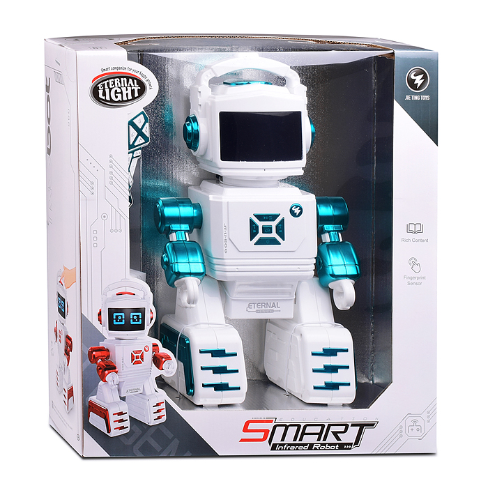 Фото к товару Робот JT713 "Smart-1" р/у, 27 MHz, в коробке Робот JT713 "Smart-1" р/у, 27 MHz, в коробке