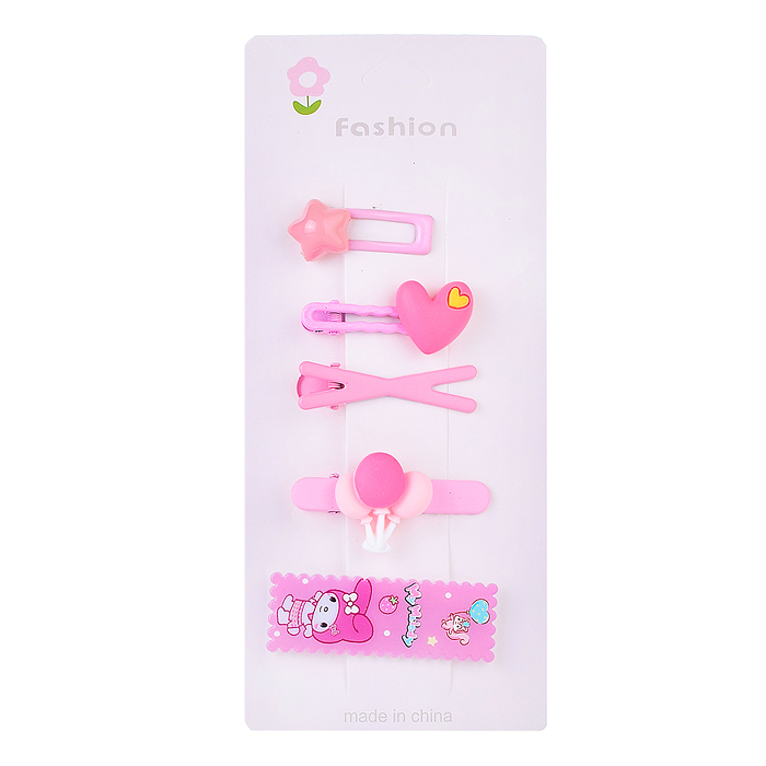 Набор заколок для волос 00-3886 "Воздушно настроение" в пакете