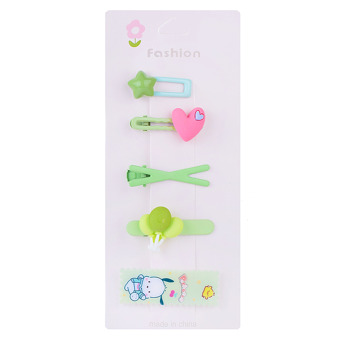 Набор заколок для волос 00-3886 "Воздушно настроение" в пакете