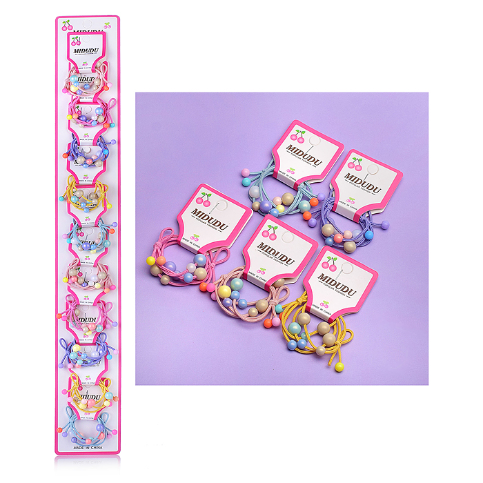 Набор резинок для волос 00-3880 "Бусинки" 20 предметов Набор резинок для волос 00-3880 "Бусинки" 20 предметов