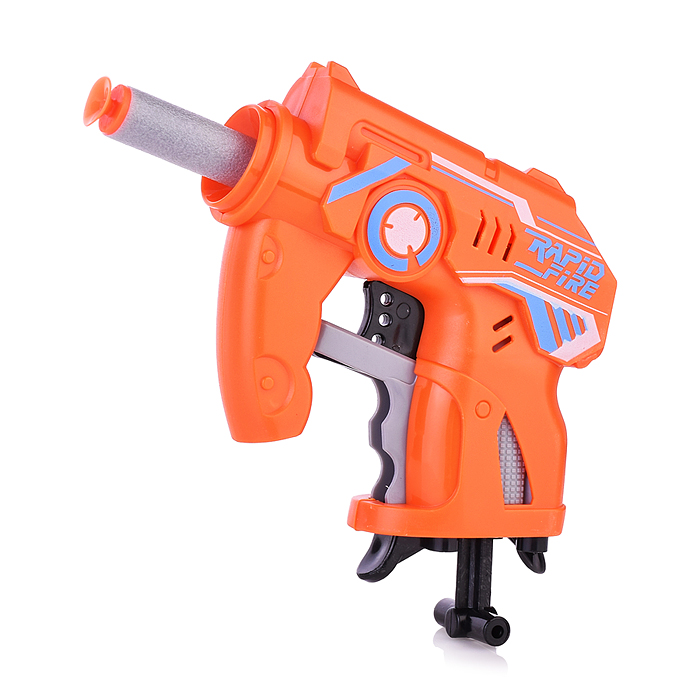 Фото к товару Пистолет JL-732 "Rapid fire-1" с мягкими пулями, в пакете Пистолет JL-732 "Rapid fire-1" с мягкими пулями, в пакете