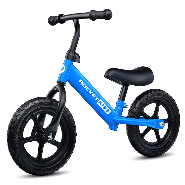 Беговел 12" Rocket, колеса EVA, цвет синий Беговел 12" Rocket, колеса EVA, цвет синий