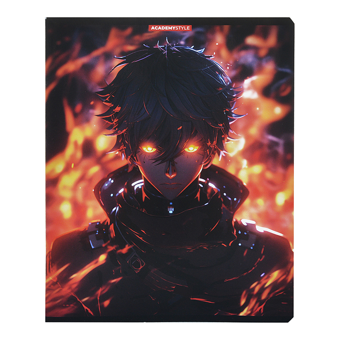 Тетрадь 48л. клетка "Огненные парни" А5 Тетрадь 48л. клетка "Огненные парни" А5