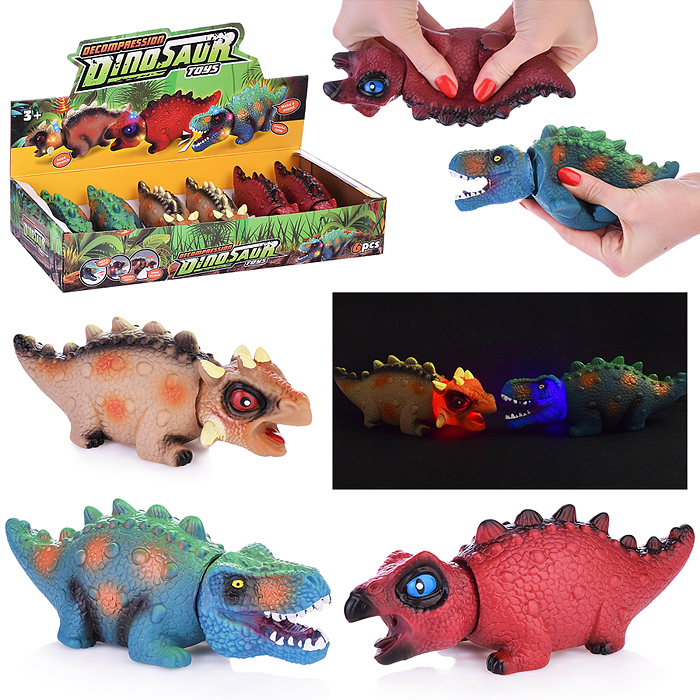 Игрушка-антистресс 00-3402 "Свирепый динозавр" Игрушка-антистресс 00-3402 "Свирепый динозавр"
