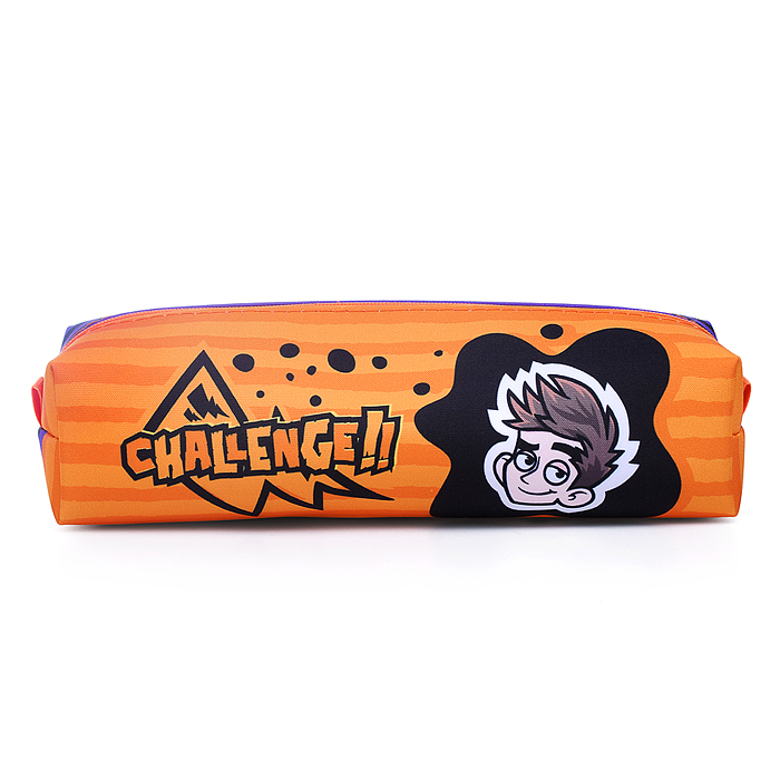 Пенал на молнии мягкий "Влад А4" 210х50х60мм., в индив.упак.