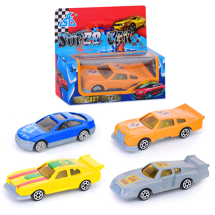 Машина 386927 "Гонка" металл., в коробке Машина 386927 "Гонка" металл., в коробке