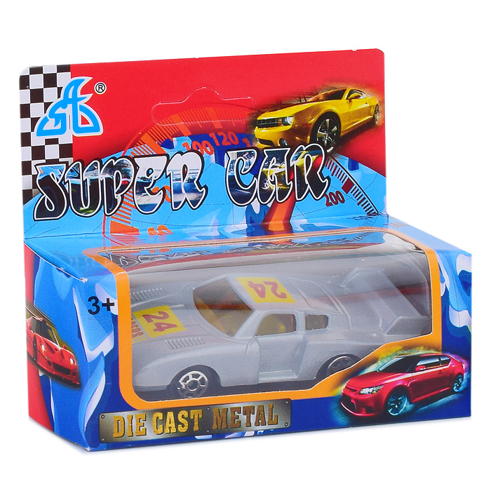 Фото к товару Машина 386927 "Гонка" металл., в коробке Машина 386927 "Гонка" металл., в коробке