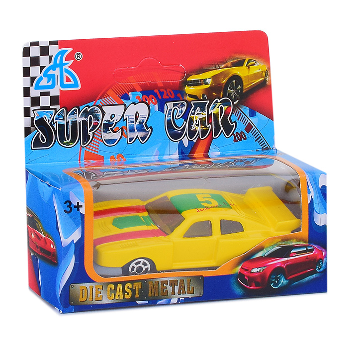 Фото к товару Машина 386927 "Гонка" металл., в коробке Машина 386927 "Гонка" металл., в коробке