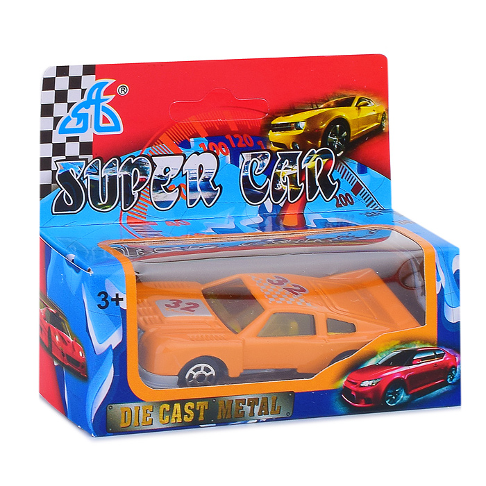 Фото к товару Машина 386927 "Гонка" металл., в коробке Машина 386927 "Гонка" металл., в коробке