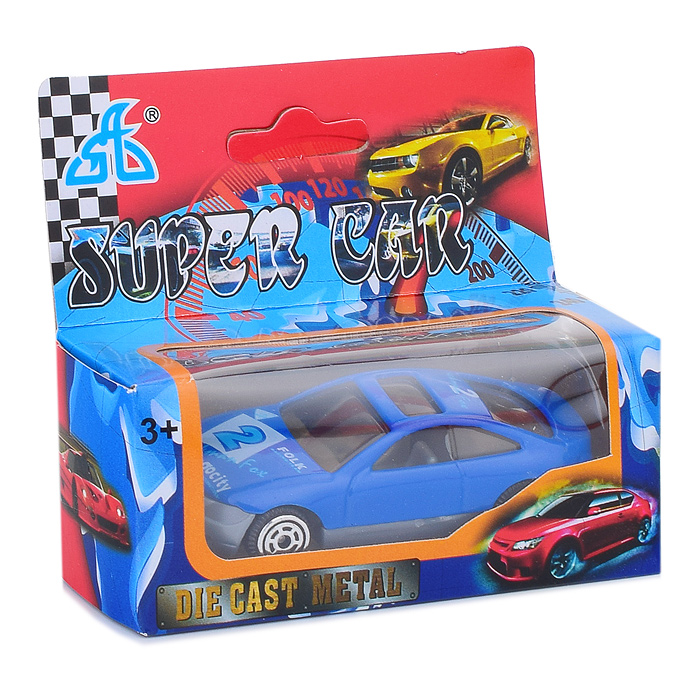 Фото к товару Машина 386927 "Гонка" металл., в коробке Машина 386927 "Гонка" металл., в коробке