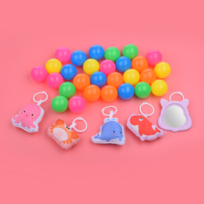 Фото к товару Детский развивающий коврик 668-146 "Морские жители" с бортиками и шариками, в коробке Детский развивающий коврик 668-146 "Морские жители" с бортиками и шариками, в коробке