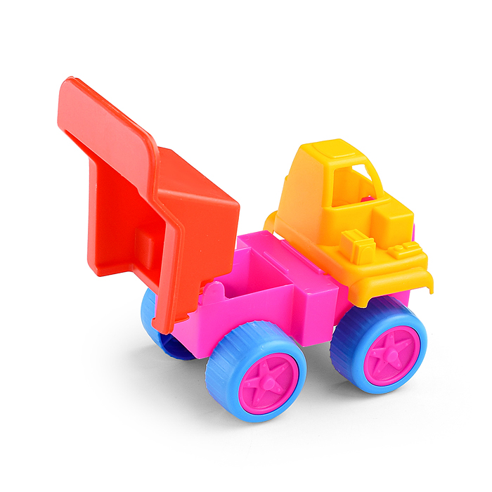 Грузовик "Кузя" с лопаткой и граблями