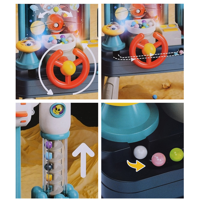 Игра ZZ1439B "Попади в цель" Космический корабль в коробке