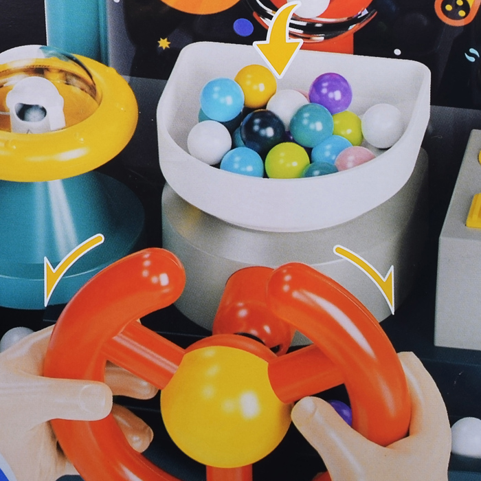 Игра ZZ1439B "Попади в цель" Космический корабль в коробке