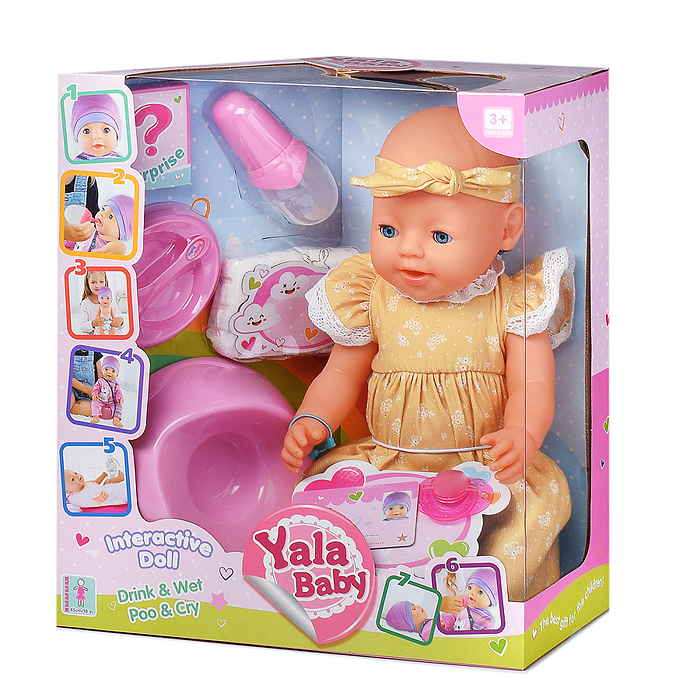 Кукла BL242Q "Лиза" с аксессуарами, в коробке