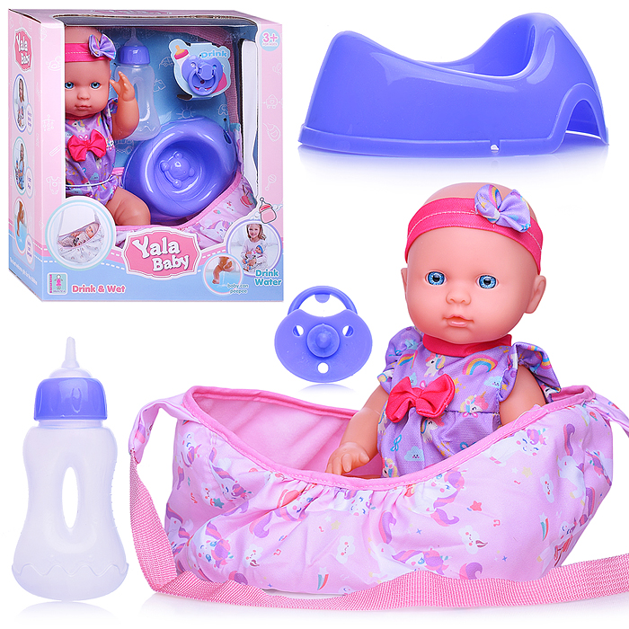 Пупс YL2430H-B "София" с аксессуарами, в коробке Пупс YL2430H-B "София" с аксессуарами, в коробке