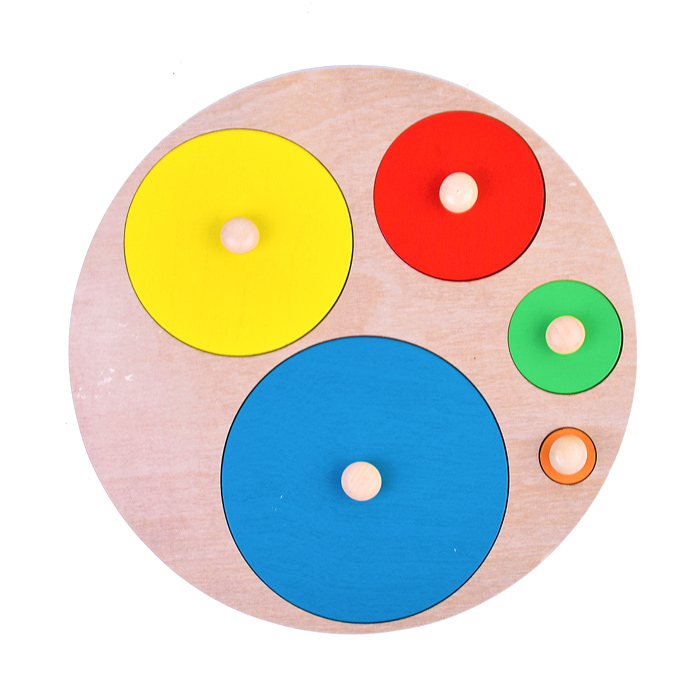 Пазл-вкладыш D1674 "Больше-меньше " Пазл-вкладыш D1674 "Больше-меньше "