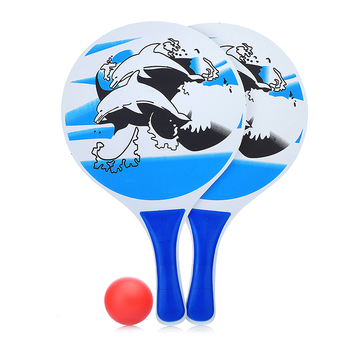 Набор детских ракеток JL8-04 "Летняя игра" в сетке Набор детских ракеток JL8-04 "Летняя игра" в сетке