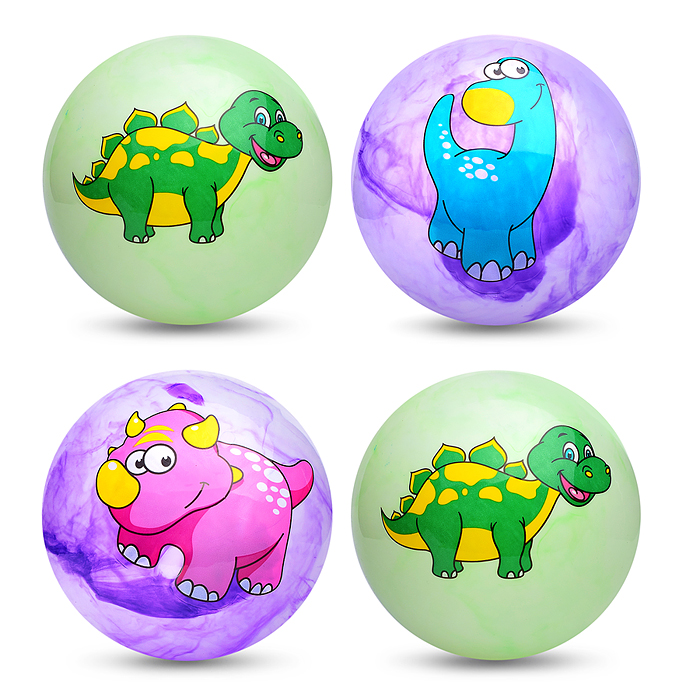Мяч надувной PVC 00-3989 "Динозаврик-3" 22,5 см., 60 гр. (цвет микс) Мяч надувной PVC 00-3989 "Динозаврик-3" 22,5 см., 60 гр. (цвет микс)