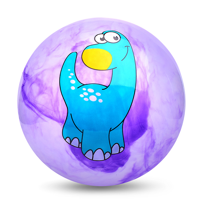 Фото к товару Мяч надувной PVC 00-3989 "Динозаврик-3" 22,5 см., 60 гр. (цвет микс) Мяч надувной PVC 00-3989 "Динозаврик-3" 22,5 см., 60 гр. (цвет микс)