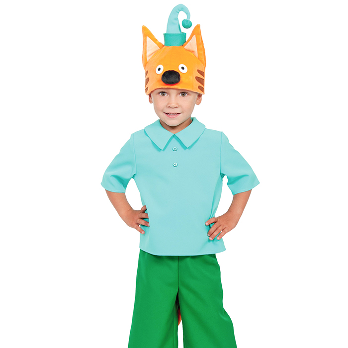 Фото к товару Изделие швейное "Набор карнавальный "Кот Компот" серия "Три Кота" дет. р-р S (5-7 лет, рост 116-122 Изделие швейное "Набор карнавальный "Кот Компот" серия "Три Кота" дет. р-р S (5-7 лет, рост 116-122