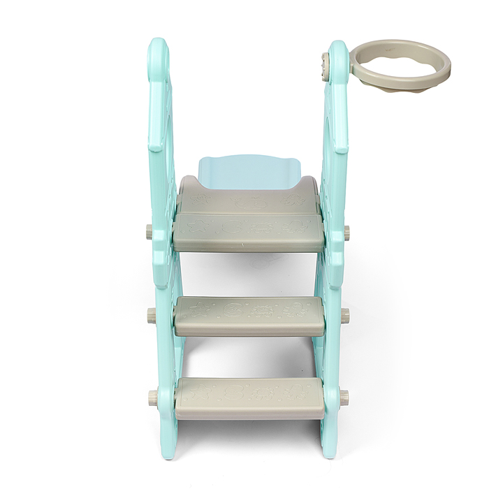 Фото к товару Горка детская UT0114 "Башня" (цвет мятный) Горка детская UT0114 "Башня" (цвет мятный)