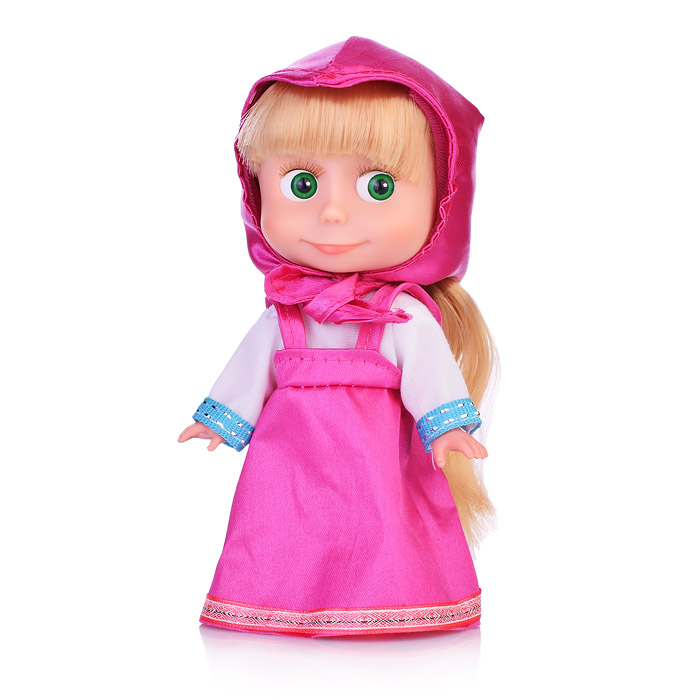 Фото к товару Кукла Маша "Маша и медведь" 15см, (озвуч., аксесс.,) в коробке Кукла Маша "Маша и медведь" 15см, (озвуч., аксесс.,) в коробке