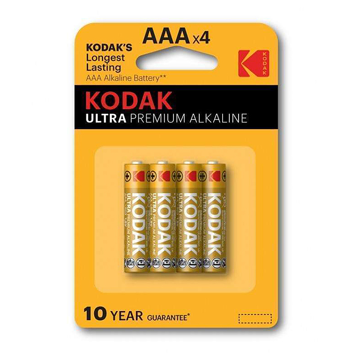 Батарейки алкалиновая Kodak Ultra Premium LR03 BL4 Батарейки алкалиновая Kodak Ultra Premium LR03 BL4