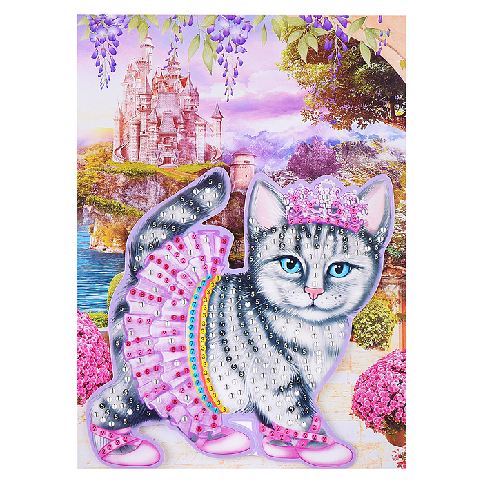 Фото к товару Алмазная мозаика фигурная "Животные" серия супер модель Алмазная мозаика фигурная "Животные" серия супер модель