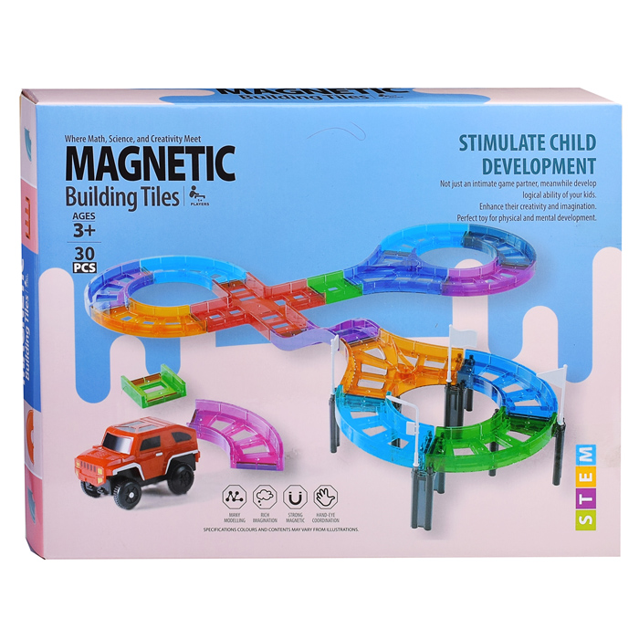 Фото к товару Конструктор- Автотрек G002 (30 дет) в коробке Конструктор- Автотрек G002 (30 дет) в коробке