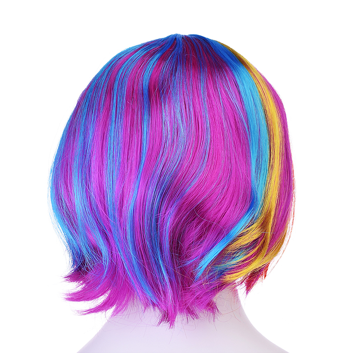 Карнавальный парик S2105 (цветной)