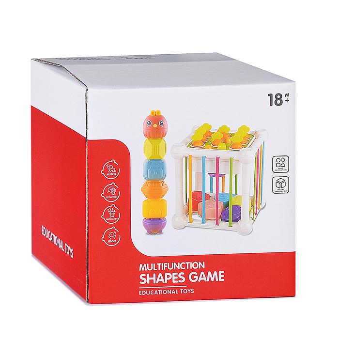 Сортер YL1303D "Shapes game" в коробке